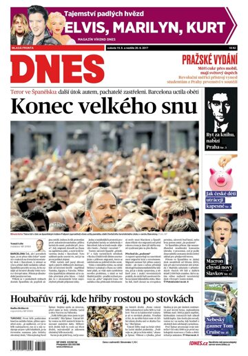 Obálka e-magazínu MF Dnes 19.8.2017