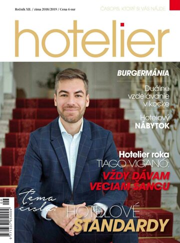 Obálka e-magazínu Hotelier zima 2018/2019