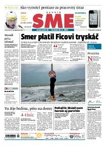 Obálka e-magazínu SME 28.8.2012