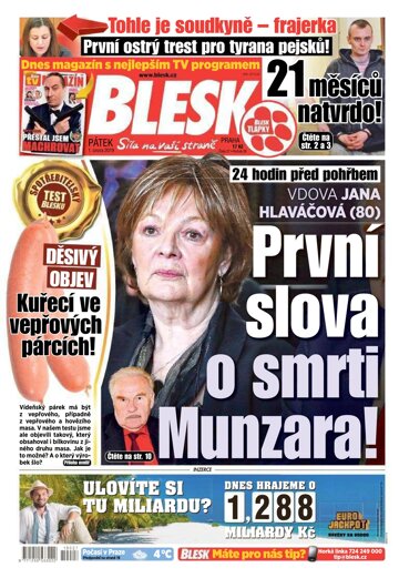 Obálka e-magazínu Blesk 1.2.2019