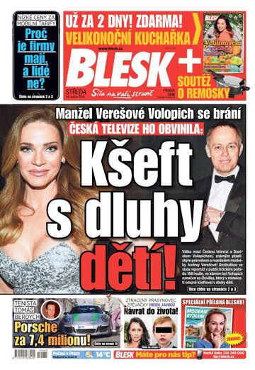 Obálka e-magazínu Blesk 10.4.2019