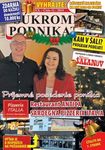 Obálka e-magazínu Súkromný podnikateľ 12/20019