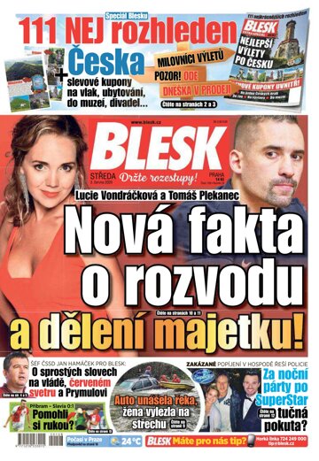 Obálka e-magazínu Blesk 3.6.2020