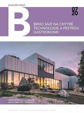 Obálka e-magazínu Hospodářské noviny - příloha 136 - 16.7.2020 magazín Brno