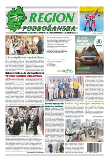 Obálka e-magazínu Region Podbořanska 24/2022