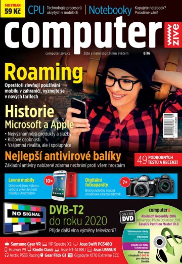 Obálka e-magazínu Computer 6/2016