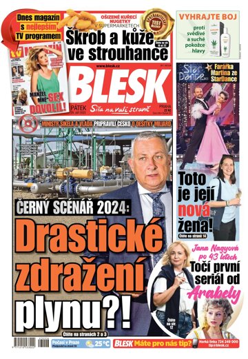 Obálka e-magazínu Blesk 29.9.2023