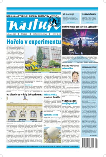 Obálka e-magazínu Nástup 23/24