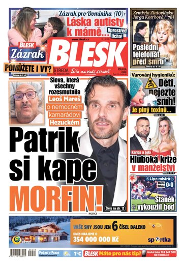 Obálka e-magazínu Blesk 26.11.2025
