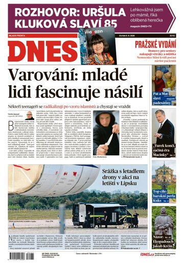 Obálka e-magazínu MF Dnes 6.8.2026