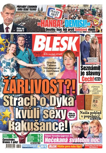 Obálka e-magazínu Blesk 26.10.2026