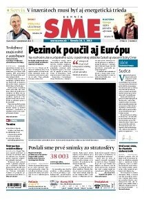 Obálka e-magazínu SME 16.1.2013