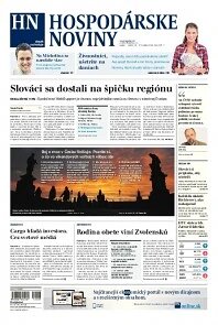 Obálka e-magazínu Hospodárske noviny 25.10.2013