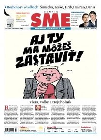 Obálka e-magazínu SME 27.3.2014