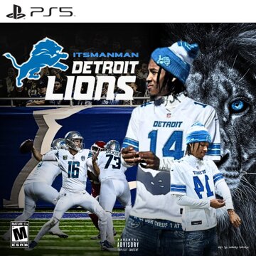 Obálka uvítací melodie Detroit Lions