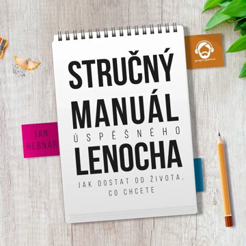 Obálka audioknihy Stručný manuál úspěšného lenocha