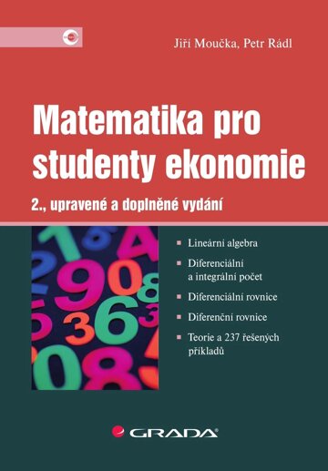 Obálka knihy Matematika pro studenty ekonomie