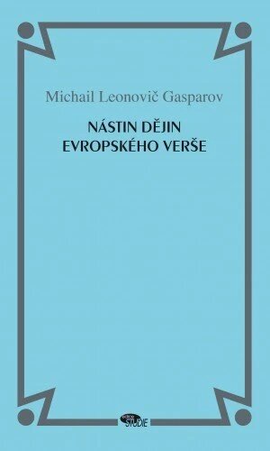 Obálka knihy Nástin dějin evropského verše