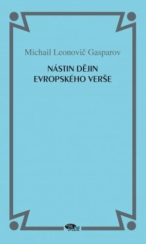 Obálka knihy Nástin dějin evropského verše