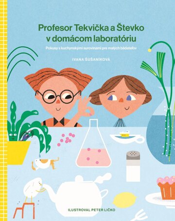 Obálka knihy Profesor Tekvička a Števko v domácom laboratóriu