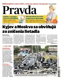 Obálka e-magazínu Pravda 19.7.2014