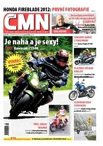 Obálka e-magazínu ČESKÉ MOTOCYKLOVÉ NOVINY 35/2011