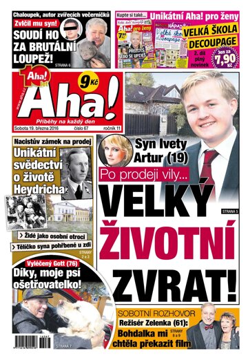 Obálka e-magazínu AHA! 19.3.2016