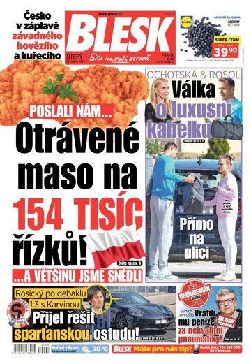 Obálka e-magazínu Blesk 23.4.2019