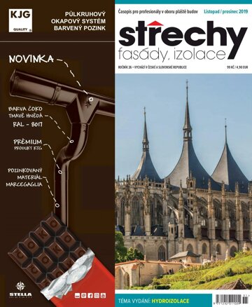 Obálka e-magazínu Střechy-Fasády-Izolace 11-12/2019