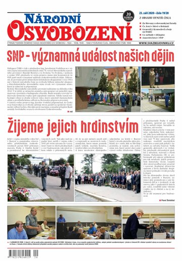 Obálka e-magazínu Národní Osvobození 19-20/2020