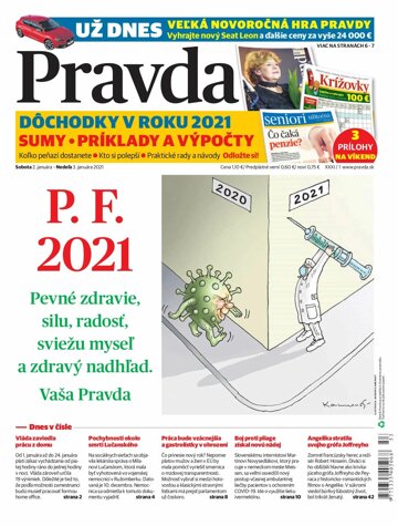 Obálka e-magazínu Pravda 2. 1. 2021