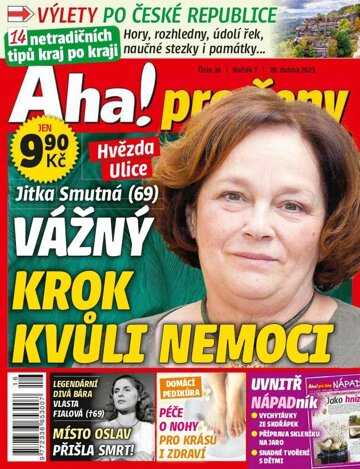 Obálka e-magazínu AHA! pro ženy 16/2021