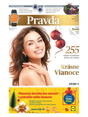 Obálka e-magazínu Vianočné darčeky 23. 11. 2021