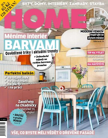 Obálka e-magazínu HOME 6/2022