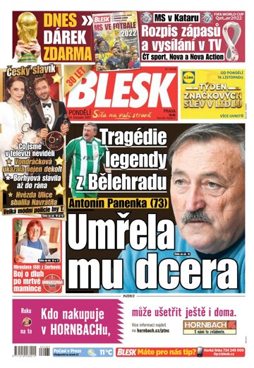 Obálka e-magazínu Blesk 14.11.2022