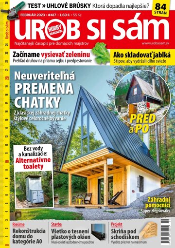 Obálka e-magazínu Urob si sám 2/2023