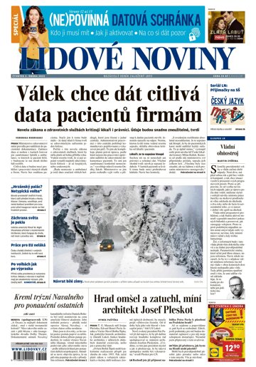 Obálka e-magazínu Lidové noviny 2.2.2023