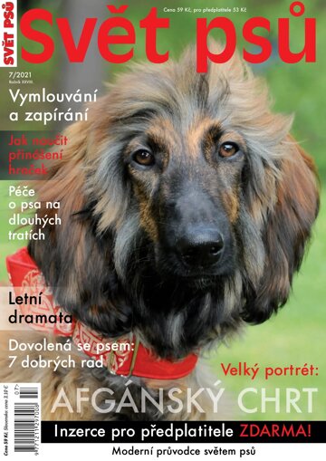 Obálka e-magazínu Svět psů 7/2021