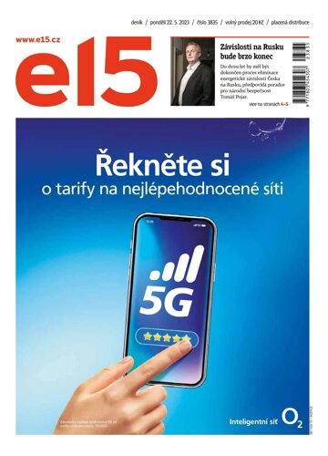 Obálka e-magazínu E15 - 22.5.2023