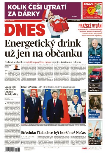 Obálka e-magazínu MF Dnes 8.12.2023