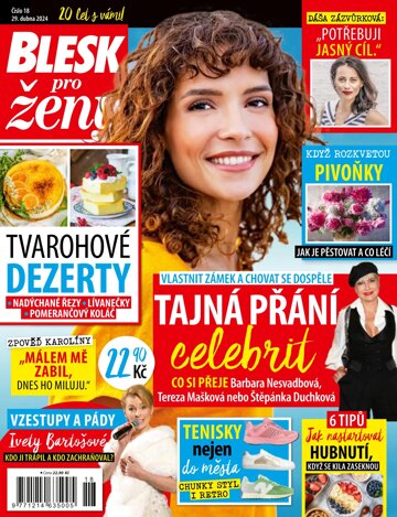 Obálka e-magazínu Blesk pro ženy 18/2024