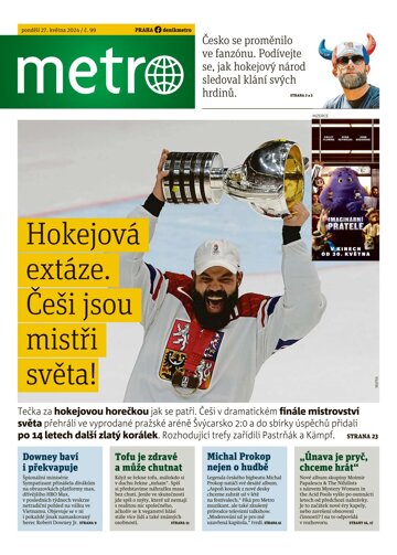 Obálka e-magazínu deník METRO 27.5.2024