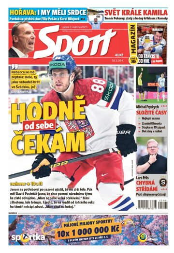 Obálka e-magazínu Sport 2.5.2025