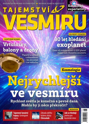 Obálka e-magazínu Tajemství Vesmíru 6/2025