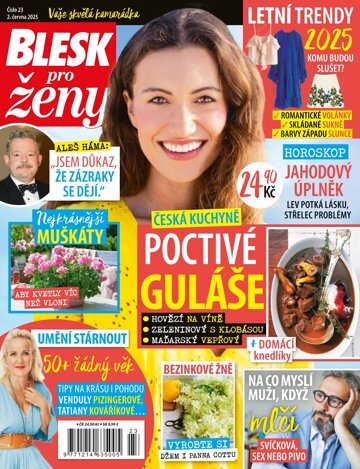 Obálka e-magazínu Blesk pro ženy 23/2025