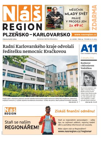 Obálka e-magazínu Náš Region - Plzeňsko 24/2025