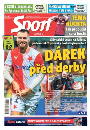 Obálka e-magazínu Sport 28.2.2026