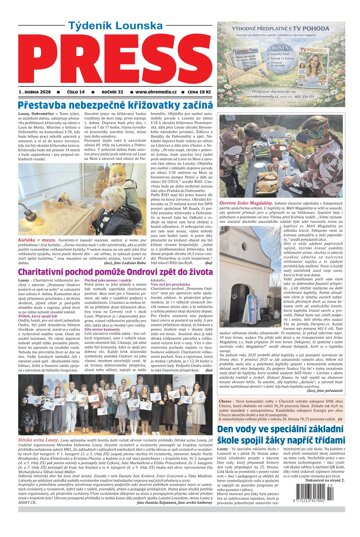 Obálka e-magazínu Lounský press 14/26
