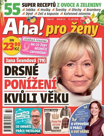 Obálka e-magazínu AHA! pro ženy 37/2026