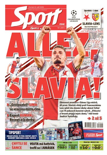 Obálka e-magazínu Sport 10.9.2026